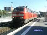 218 499 mit RB nach Hamburg in Arendsburg