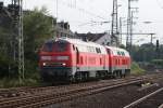 218 833-2 + 218 813-4 als Lz in Dsseldorf Hbf 31.08.08