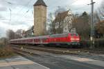 Eine der letzten 218er im Elsenztal: 218 480-2 bei Neckarsulm, 12.12.09