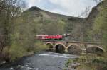 Hier berquert 218 151 mit RB 30 nach Remagen die Ahrbrcke. 