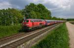 Heute konnte ich an der KBS 855 den DZ 2686 (Alttting-Weiden)mit 218-360 in Szene setzen.
In dem Zug waren 3 BTE Wagen,3 vollgeschmierte n-Wagen und ein unbekannter Wagen eingereiht.