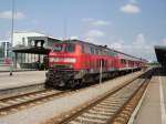 BR 218 472-9 in Kempten Hbf am 21.08.10