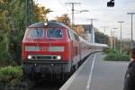 RE Kln-Trier  Eifel-Mosel-Express  trifft am 31. Oktober 2009 im Bhf Kln-Sd ein.