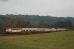 218 105-5 und 218 470-3 mit dem TEE 23546 (Frankenberg (Eder)-Herzhausen) bei Viermnden 23.10.10