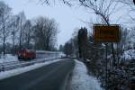 Immer Samstags fhrt der IC  Rottaler Land  als RE von Mnchen nach Mhldorf, um von dort gen Hamburg aufzubrechen. Zuglok war am 04.12.10 218 433-1 um 07:45 Uhr in Poing auf dem Weg nach Mhldorf.