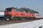 218 432 + 218 495 Ebersbach a.d. Fils 03.12.2010