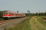 218 105-5 mit RB 23 nach Rheinbach nahe Meckenheim ,03.06.11