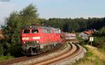 218 432-3 und 499-2 mit dem EN 88842 (???-???) bei Bodolz 11.8.11