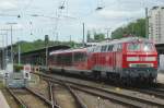 218 480-2 schleppt 642 073 am 10.05.2012 nach Kaiserslautern