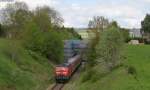 218 487-7 mit dem RE 3220 (Ulm Hbf-Neustadt(Schwarzw) bei Hfingen 13.5.12