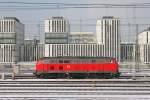 218 465 im Vorfeld des Mnchner Hbf. 14.02.2013