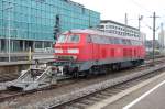 BR 218 833-2 am 16. Februar 2013 in Stuttgart (Hbf)