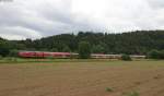 Lr28646(Tuttlingen-Villigen(Schwarzw) mit Schublok 218 462-0 bei Immendingen 21.6.13