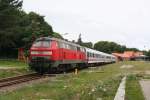 218 333-3 Abgestellt Seebad Heringsdorf 17.08.2008