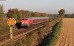 218 451-3 mit dem RE 14063 (Hannover Hbf-Bad Harzburg) bei Salzgitter-Gitter 3.10.13