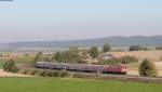 RE 14066 (Bad Harzburg-Hannover Hbf) mit Schublok 218 451-3 bei Drnten 3.10.13