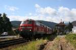 218 451-3 Ausfahrt Ilsenburg 27.07.2007