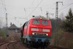 218 139-4 DB bei Creidlitz am 09.04.2012.