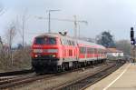 BR218 343 - 05.03.2014  Friedrichshafen