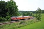 BR218 DB REGIO - MECKENBEUREN 01.06.2014