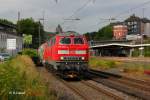 DB 218 460-4 in Wuppertal, Juni 2014.