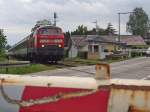 Vorher# Stockenweiler mit Bahnbergang.