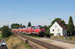 218 418 mit RB 27035 am 19.07.2014 in Hörlkofen.