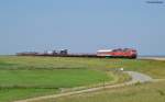 218 397 + 218 371 mit AS 1425 nach Niebüll verlassen in Kürze den Hindenburgdamm.