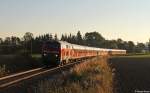 218 426 mit RE 27002 am 30.09.2015 bei Thann Matzbach.