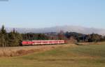 218 436-4 mit dem RE 22311 (Rottweil-Neustadt(Schwarzw)) bei Rötenbach 6.12.15