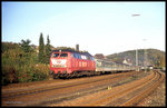 218126 fuhr am 5.11.1995 in Overath um 15.16 Uhr mit dem Stadtexpress 6640 nach Köln aus.