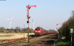 218 344-0 und 218 314-3 mit dem AS 1413 (Westerland(Sylt)-Niebüll) in Klanxbüll 8.5.16