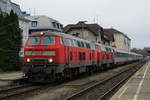 DB: Impressionen des Bahnhofs Friedrichhafen Stadt vom 25. November 2016.
Foto: Walter Ruetsch