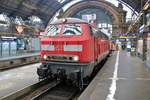 DB Fernverkehr 218 810-0 am 04.03.18 in Frankfurt am Main Hbf