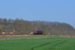 NeSA 218 155-0 Eisenbahn-Betriebsgesellschaft Neckar-Schwarzwald-Alb mbH in Crossen an der Elster 06.04.2019