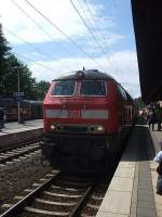 218 499-2 am 1.7.2007 in Altenbeken