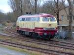 Die 9280 1218 105-5 D-NESA auf dem Abstellgleis in Gera am 8.1.2020