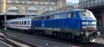 14.09.2021 Hamburg Hbf:
PRESS 218 054-3 ( ex 218 448) bringt den IC 2415 zur Abstellung nach Hamburg-Langenfelde