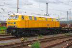 Dieses Foto von der BR 218 287-1 Deutsche Bahn Gleisbau entstand heute am 05.09.2007 auf dem ehemaligen Container-Bahnhof Hagen-Eckesey.