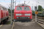 DB 218 824-1 am 09.07.2026 in Hannover Hbf.