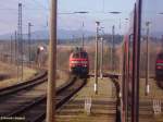 218 111 beim Kopfmachen am 12.11.2005