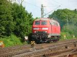 Br 218 396-0 als Lz zwischen Haltingen und Eimeldingen August'07.