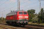 218 825-8 als Lz in Ratingen Lintorf.