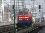 Br 218 213-7 steht am 2.11.2008 in Nrnberg Hbf