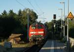 218 347-3 erreicht am 30.08.2008 mit einer RB nach Hamburg Hbf  Hamburg-Rahlstedt.