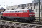 218 832-4 abgestellt in Hannover Hbf am 08.05.2009