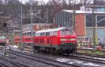 DB 218 425-7 in Mainz Hbf; 03.02.2010