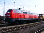 BR 218 208-7 in Magdeburg Rothensee am 18.03.2010