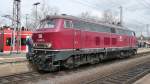 218 387 steht im klassischen alt-rot in Trier HBf