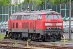 218 408-3 abgestellt in Koblenz Hbf am 14,05,10  